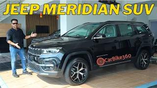 Jeep Meridian Premium 4x4 SUV with All Luxury Features | Fortuner Rival | CarBike360