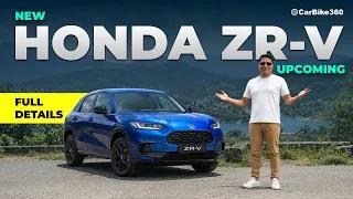 Honda ZR-V India Launch Soon New Premium SUV Set to Enter Indian Market