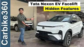 Tata Nexon EV 2023 Hidden Features - These Features are mind blowing 😳 Tata Nexon facelift 🔥