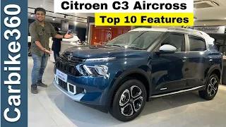 These TOP 10 Features of Citroen C3 AIRCROSS are killer 🔥 Fun Facts 🤪