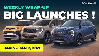 Tata Punch Facelift i turbo| Harrier & Safari Petrol Pricing| Weekly Auto Wrap (5 Jan to 7Jan, 2026)