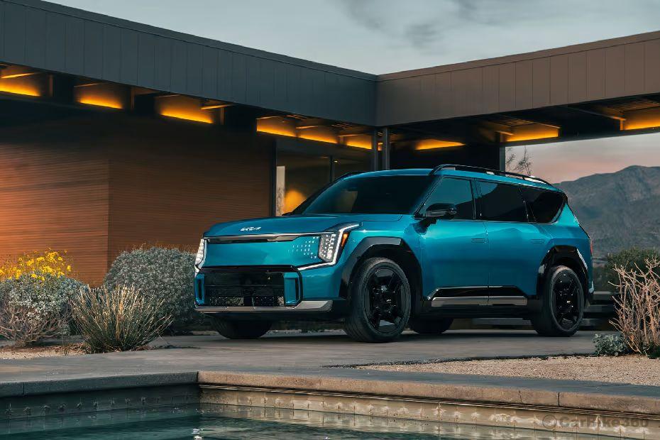 Kia EV9 Left Front Three Quarter Kia EV9 Left Front Three Quarter