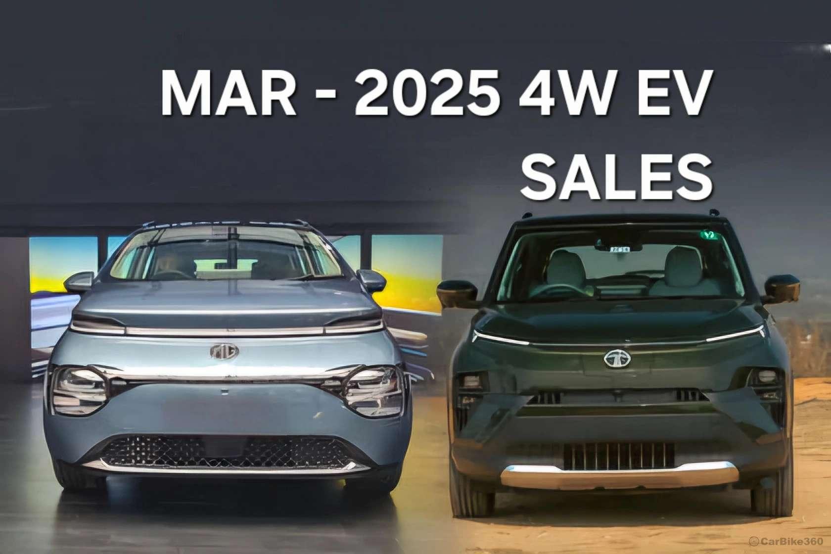 India’s Electric Passenger Vehicle Sales Cross 1 Lakh in FY2025, Hit Record High in March 66e3d482838f9.webp