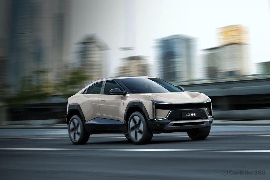 Mahindra BE 6 Right Front Three Quarter Mahindra BE 6 Right Front Three Quarter