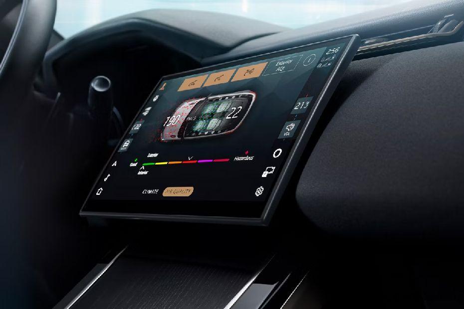 Land Rover Range Rover Velar infotainment system Land Rover Range Rover Velar infotainment system