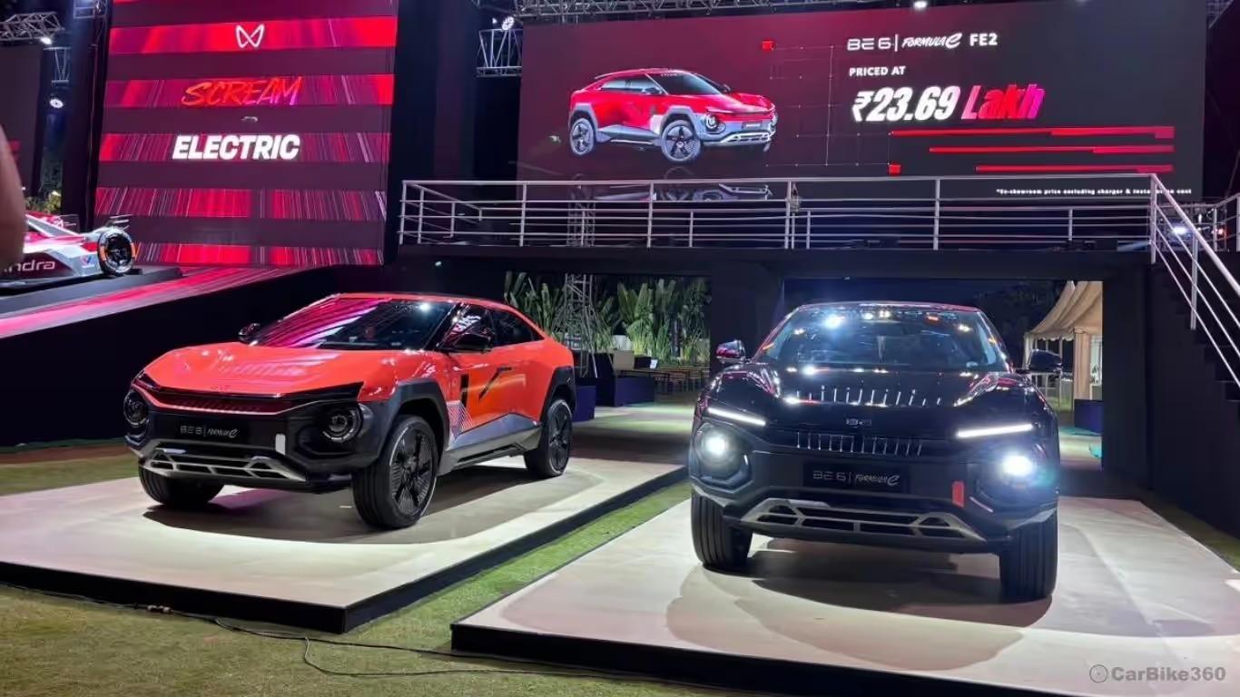 महिंद्रा BE6 Formula E Edition भारत में 23.69 लाख रुपये में लॉन्च महिंद्रा BE6 Formula E Edition भारत में 23.69 लाख रुपये में लॉन्च