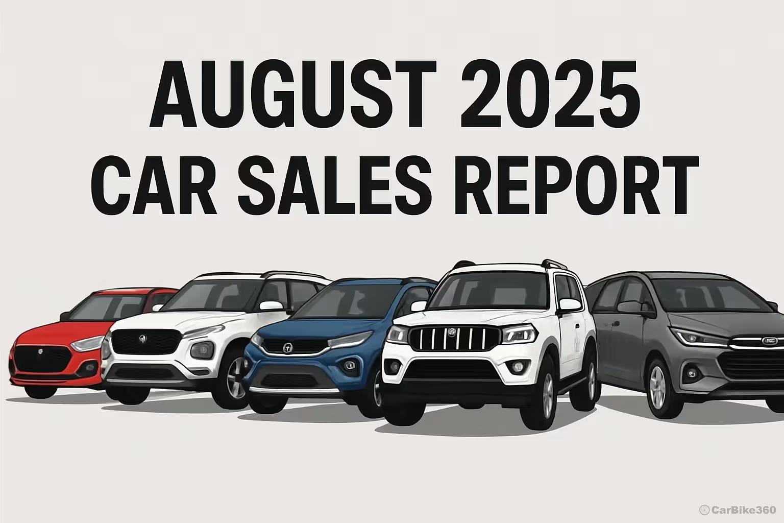 August 2025 Indian Car Sales Report: Hyundai Bounced Back At Second Spot, While Mahindra Slipped to Fourth August 2025 Indian Car Sales Report: Hyundai Bounced Back At Second Spot, While Mahindra Slipped to Fourth