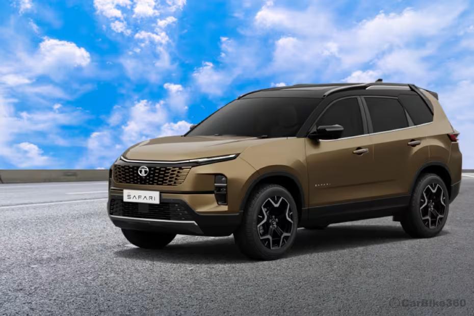 Tata Safari Left Front Three Quarter Tata Safari Left Front Three Quarter