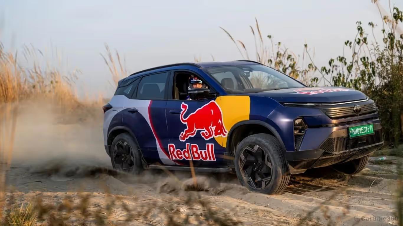 Tata Motors Collaborated with Red Bull India on the Tata Harrier EV Adventure Partnership Tata Motors Collaborated with Red Bull India on the Tata Harrier EV Adventure Partnership