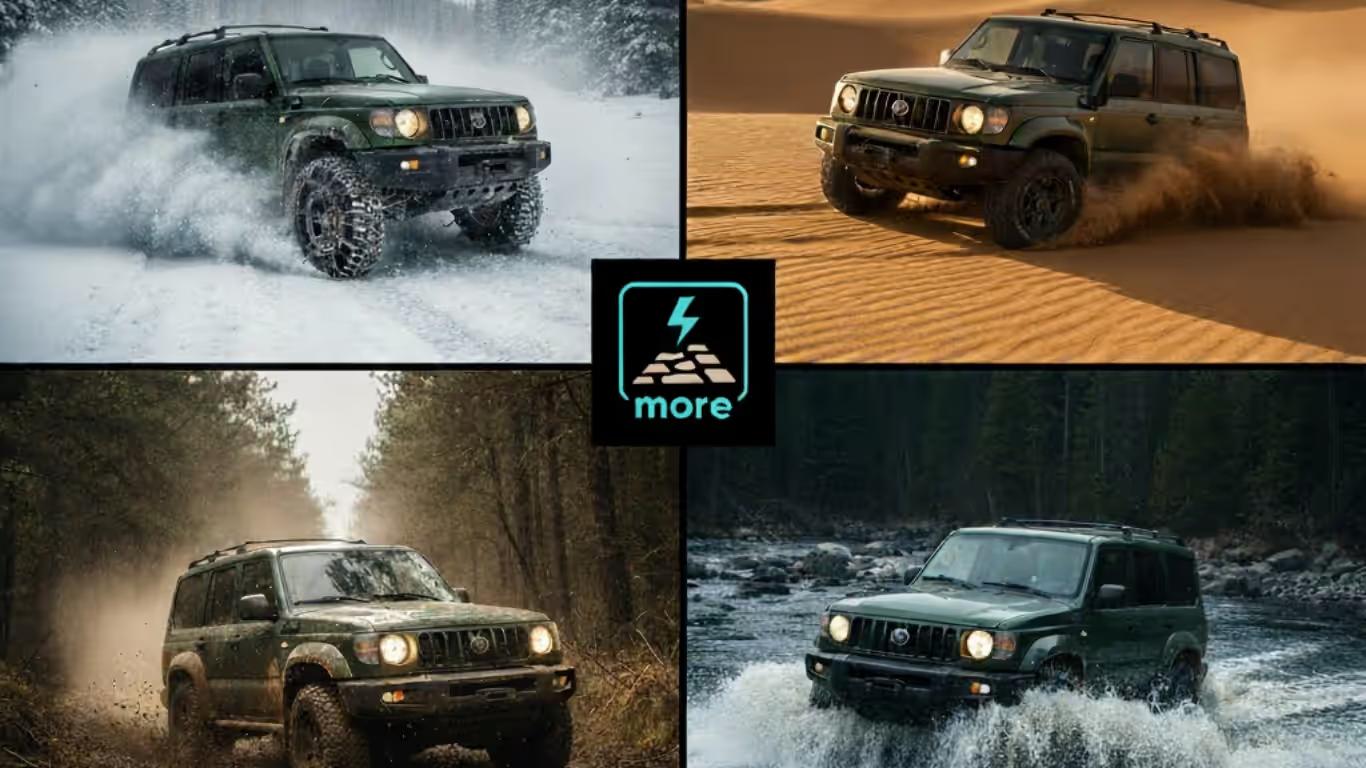 Tips to Drive your SUV in Adverse Conditions: Snowy, Sandy, Muddy, Water and more undefined