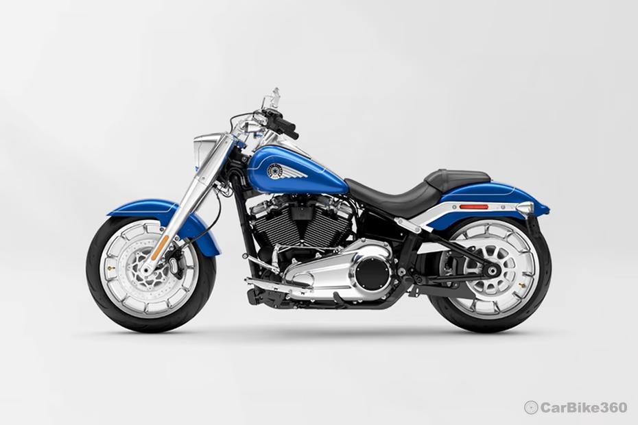 Harley davidson fat boy 2025 left side view Harley davidson fat boy 2025 left side view