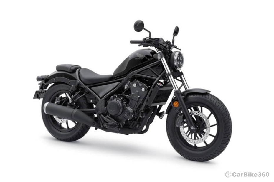 Honda rebel 500 right front three quarter Honda rebel 500 right front three quarter