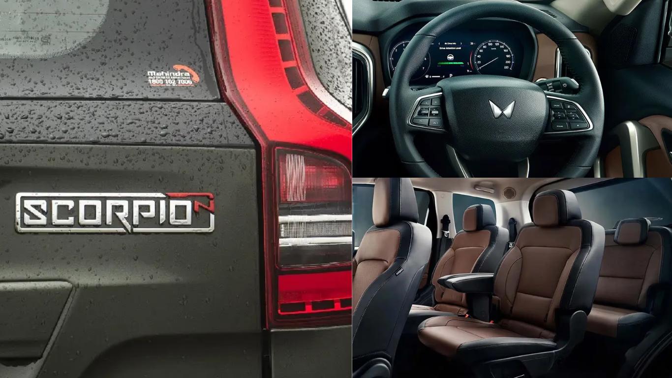 महिंद्रा स्कॉर्पियो एन इंटीरियर और एक्सटीरियर स्टाइलिंग महिंद्रा स्कॉर्पियो एन इंटीरियर और एक्सटीरियर स्टाइलिंग