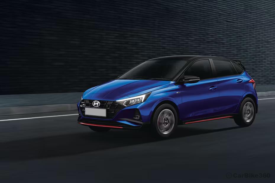 Hyundai i20 N Line Left Front Three Quarter Hyundai i20 N Line Left Front Three Quarter