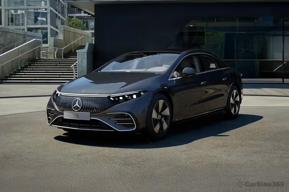 Mercedes-Benz-EQS Left Front Three Quarter Mercedes-Benz-EQS Left Front Three Quarter