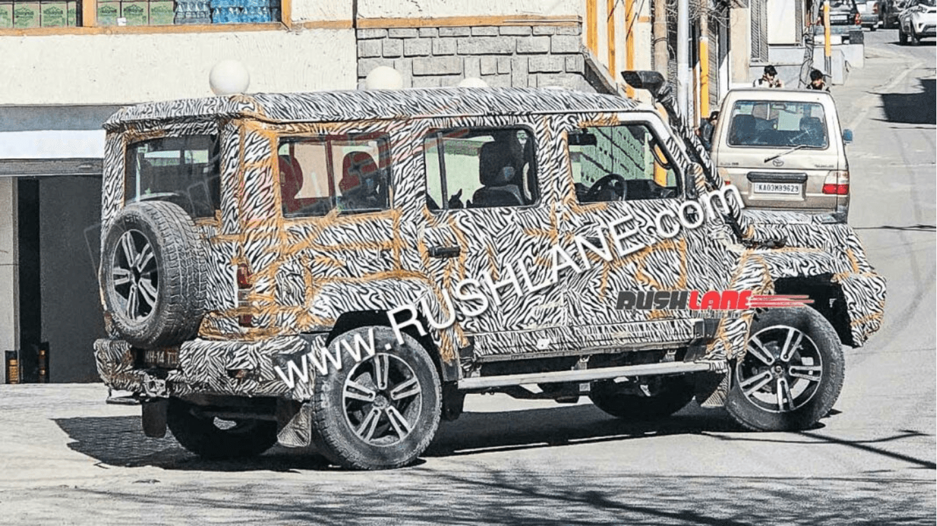 Force Gurkha 5-Door Spotted Altitude Testing in Ladakh