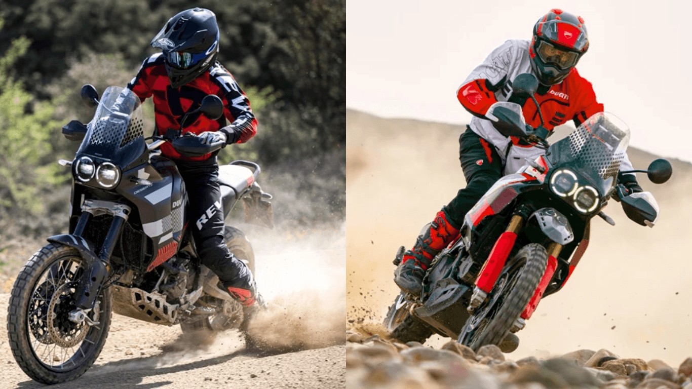 Ducati DesertX Variants- Standard and Rally.png