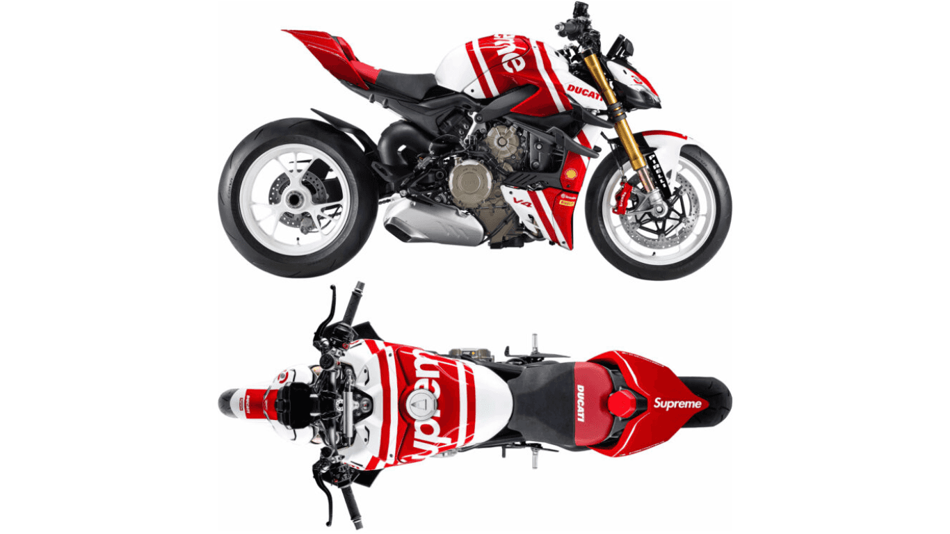 Ducati and Supreme Collaborates to Launch Streetfighter V4 Special Edition Overseas