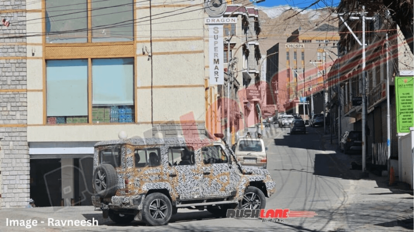 Force Gurkha 5-Door Spotted Altitude Testing in Ladakh - Anticipated Launch in 2024?