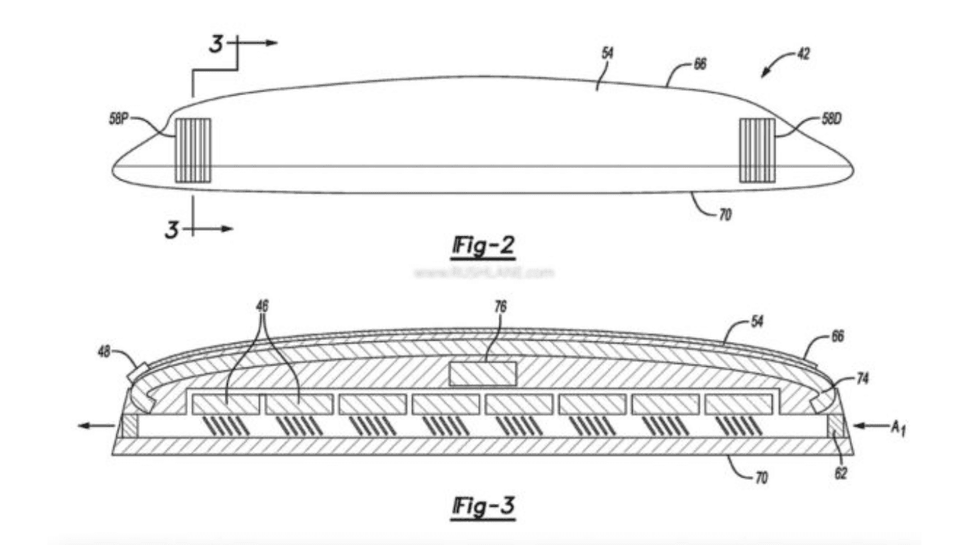 Roof Mounted Battery