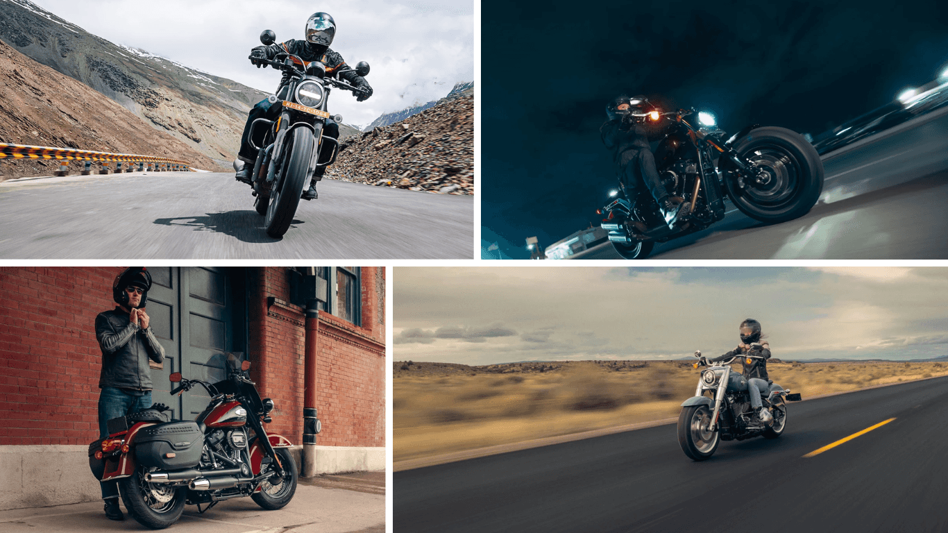 Harley Davidson Cruiser Lineup