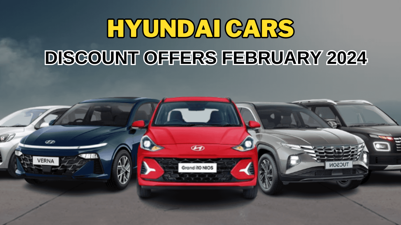 Hyundai offering benefits & discounts of upto 4 lakh on its models in February 2024