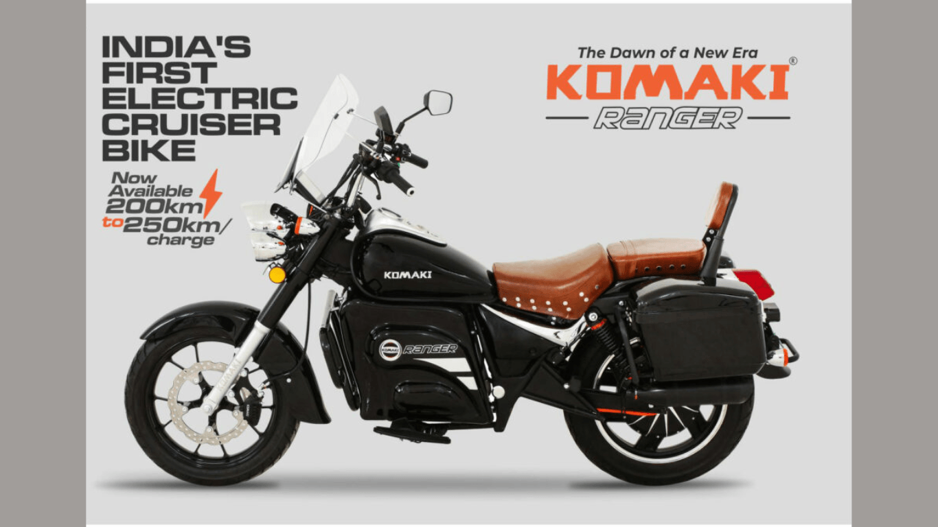 Komaki Ranger Electric Cruiser Debuts, To Be Available in Two Variants news