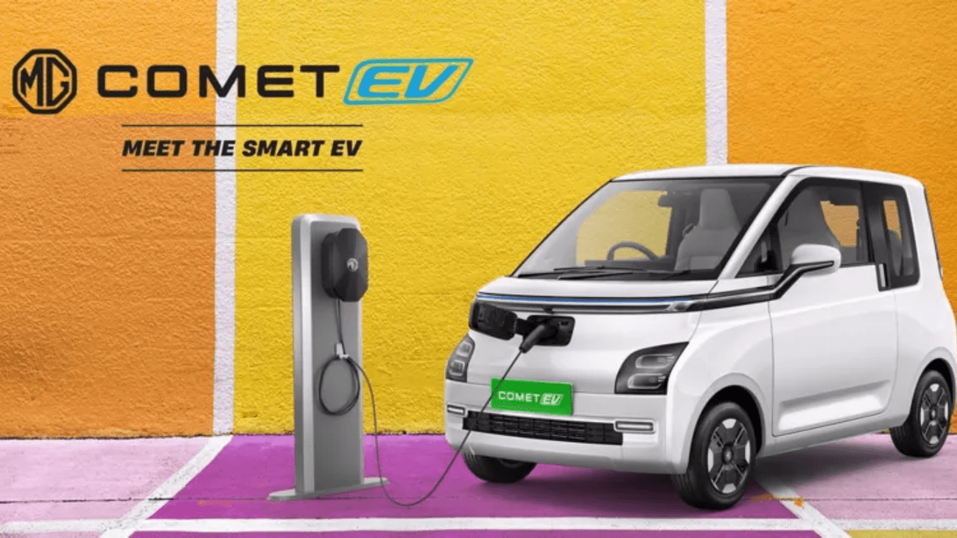MG Motor Introduces Comet EV in India, Enhanced with Rapid Charging Option  news