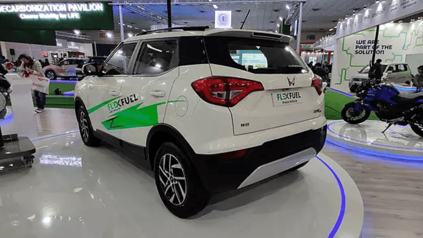 XUV300 Flex Fuel Unveiled at Bharat Mobility Expo
