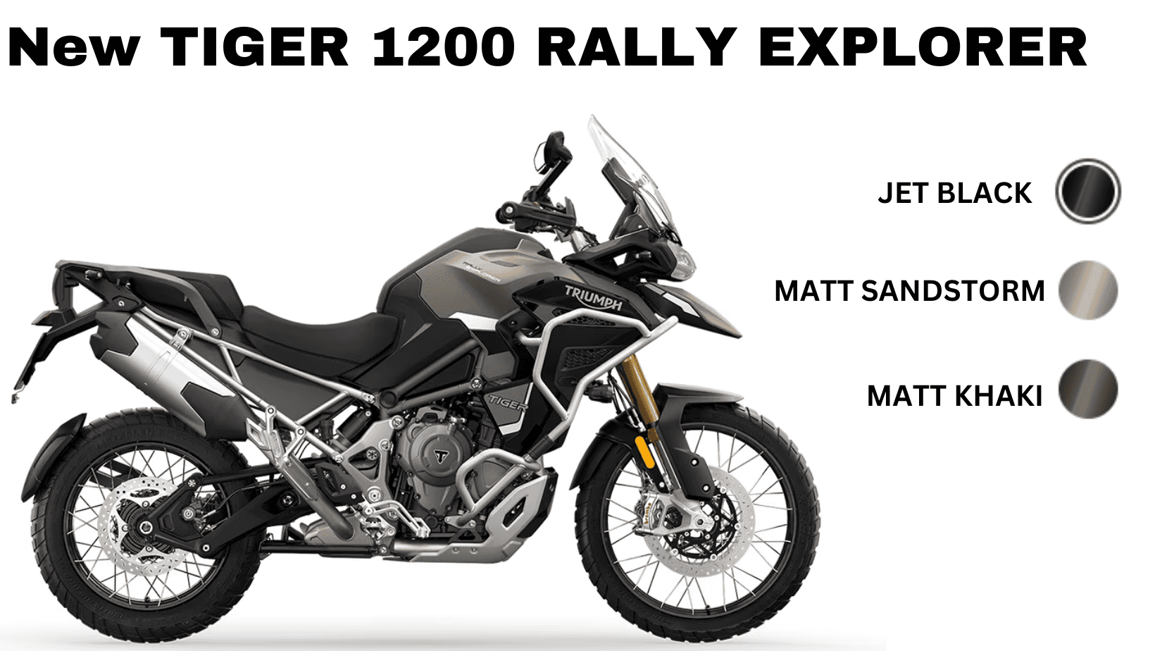 New TIGER 1200 RALLY EXPLORER