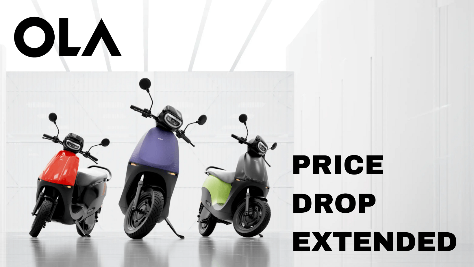 Ola Electric Extended Discounts Until March 31 on S1 Pro, S1 Air, and S1 X+ | Get Details  news
