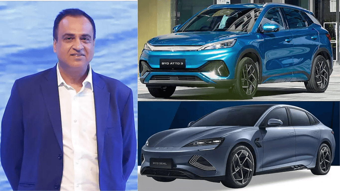 Rajeev Chauhan Appointed as VP of Electric Passenger Vehicle Business at BYD India