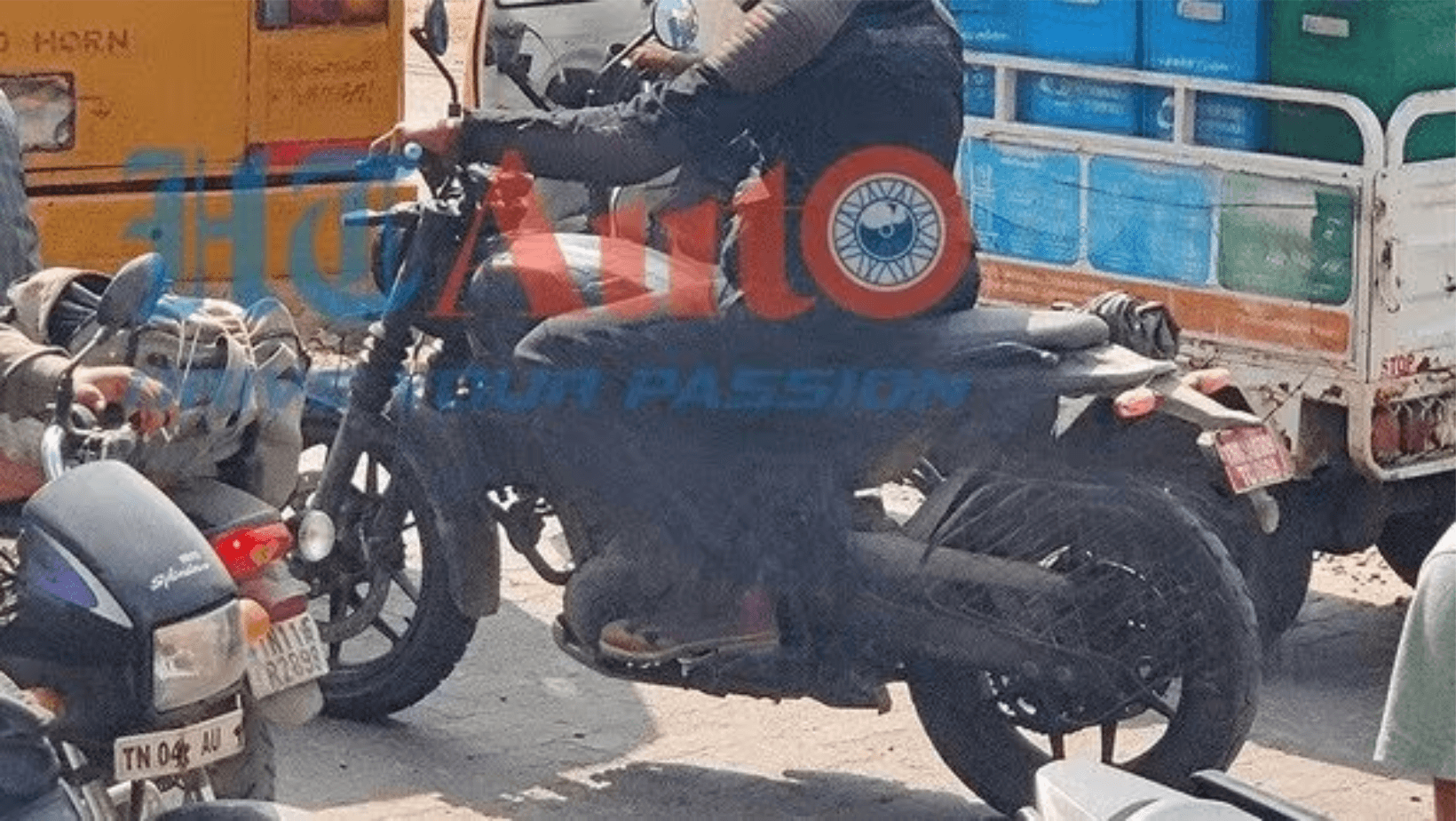 Royal Enfield 450 Roadster- Spotted Testing