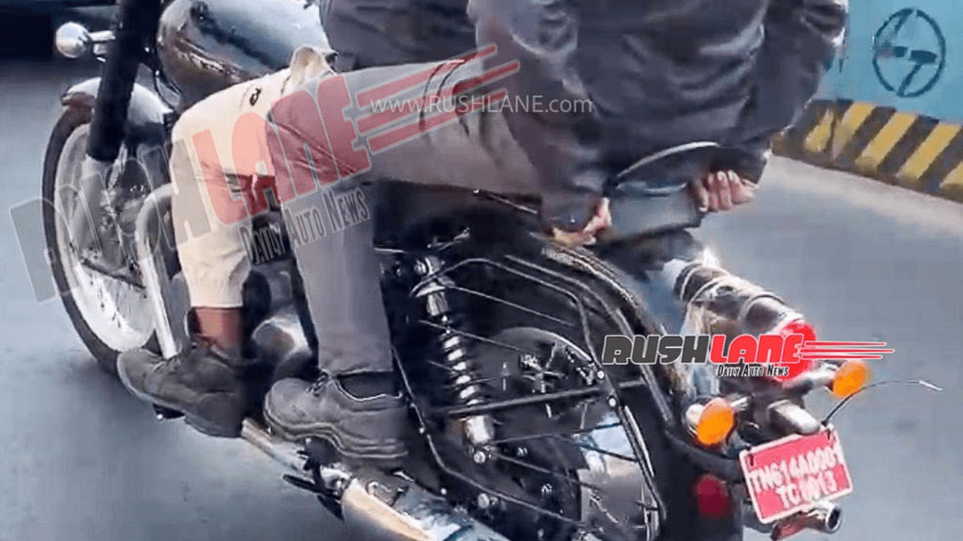 Royal Enfield 650 Spy Images