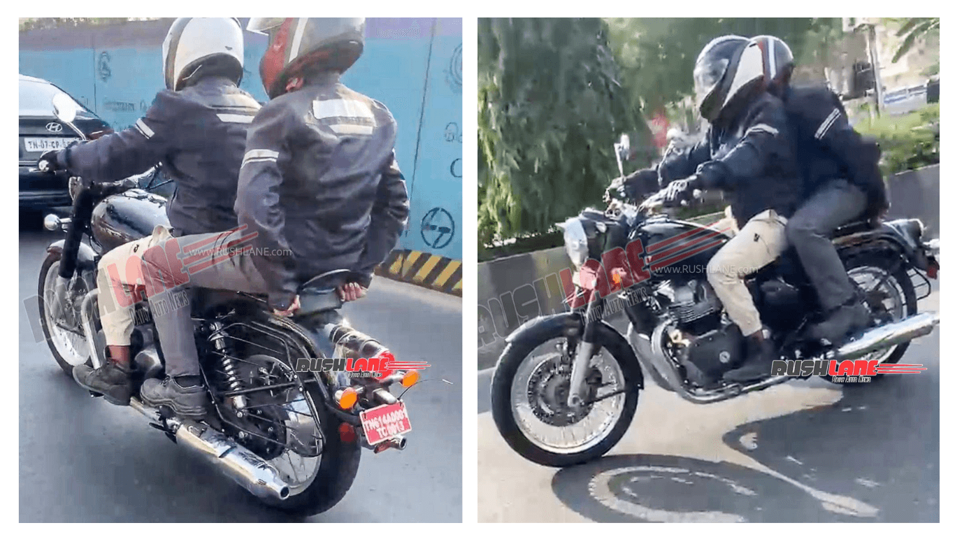 Royal Enfield 650 Spy Images