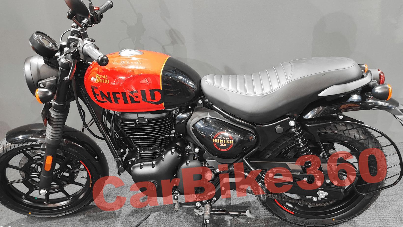 Royal Enfield Hunter 350 New Shade Showcased in Bharat Mobility Expo 350 news