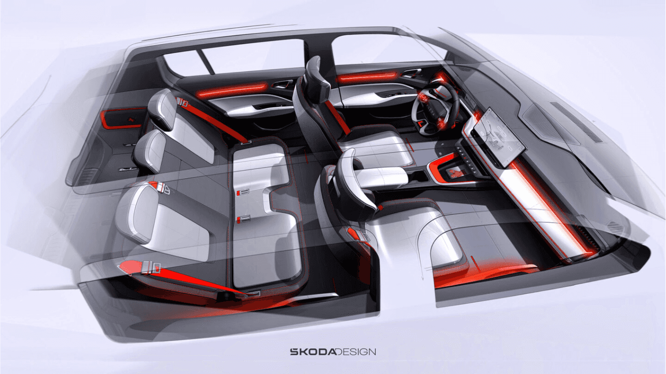 Skoda Epiq Interior Design
