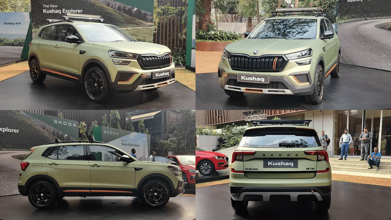 Skoda Unveils Off-Road-Ready Kushaq Explorer Edition