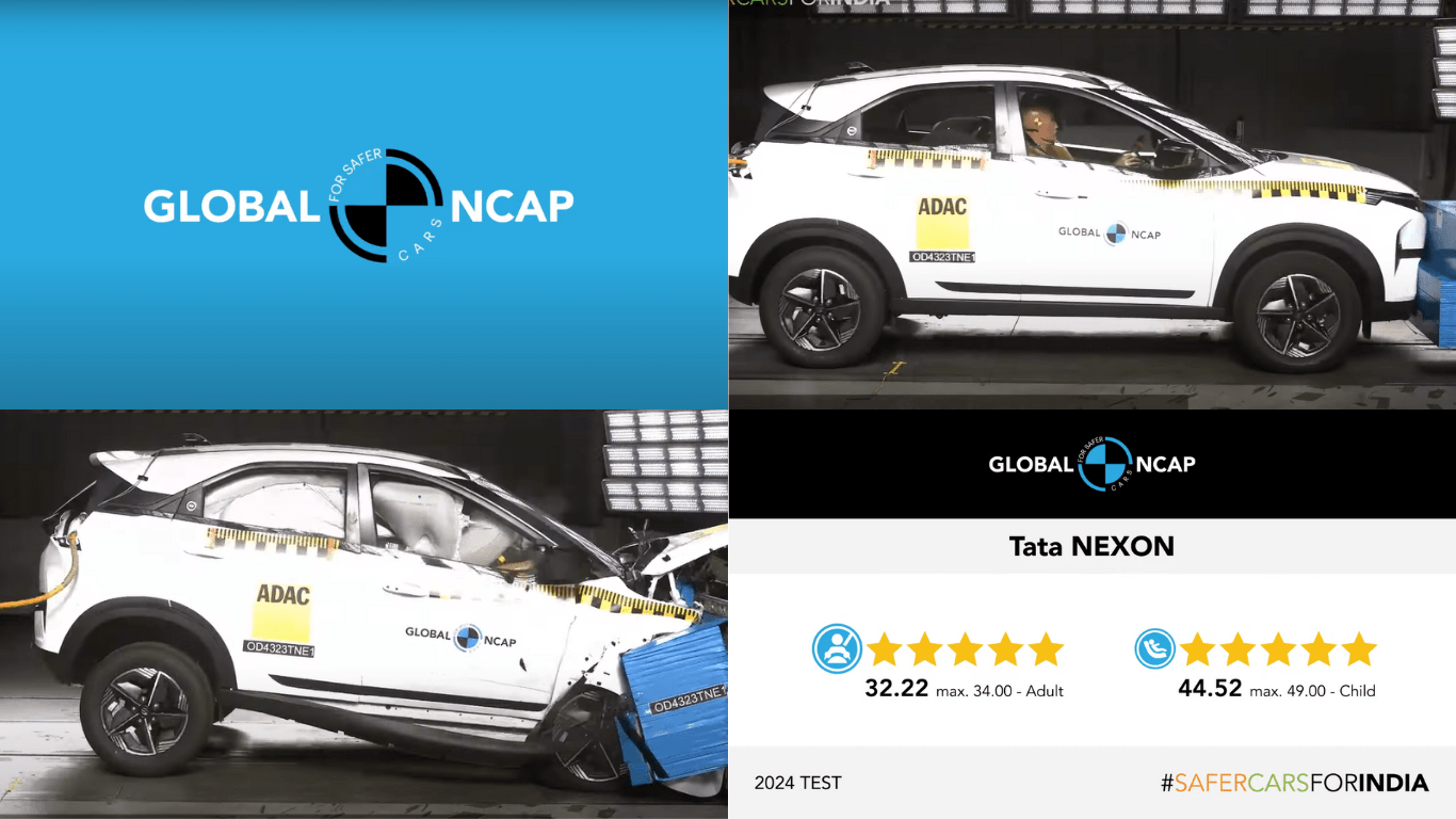 2024 Tata Nexon Achieves 5-Star Safety in Latest Global NCAP Crash Test news