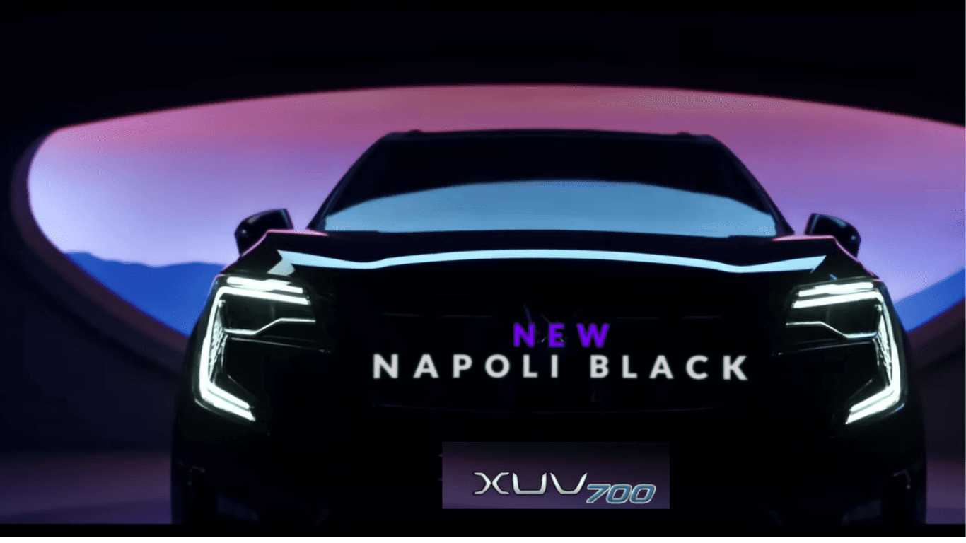 2024 Mahindra XUV700 TVC Unveiled in New Napoli Black