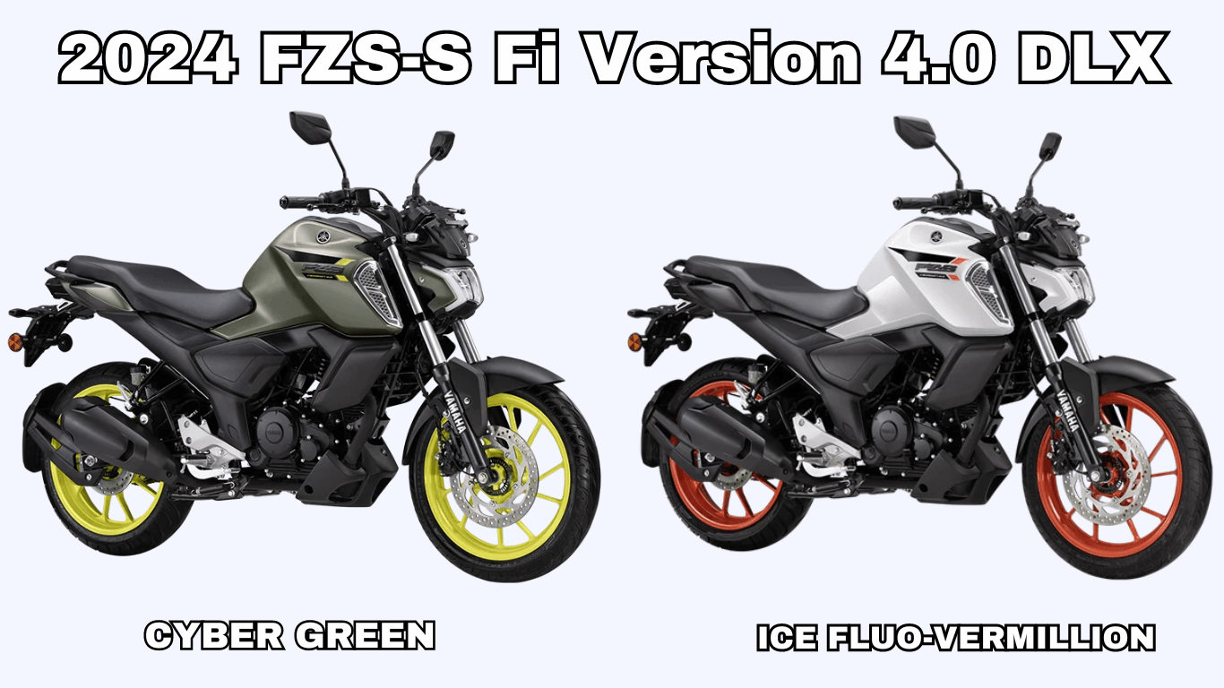 Yamaha Introduces 2024 FZ-S Fi Version 4.0 DLX With Vibrant New Color Options news