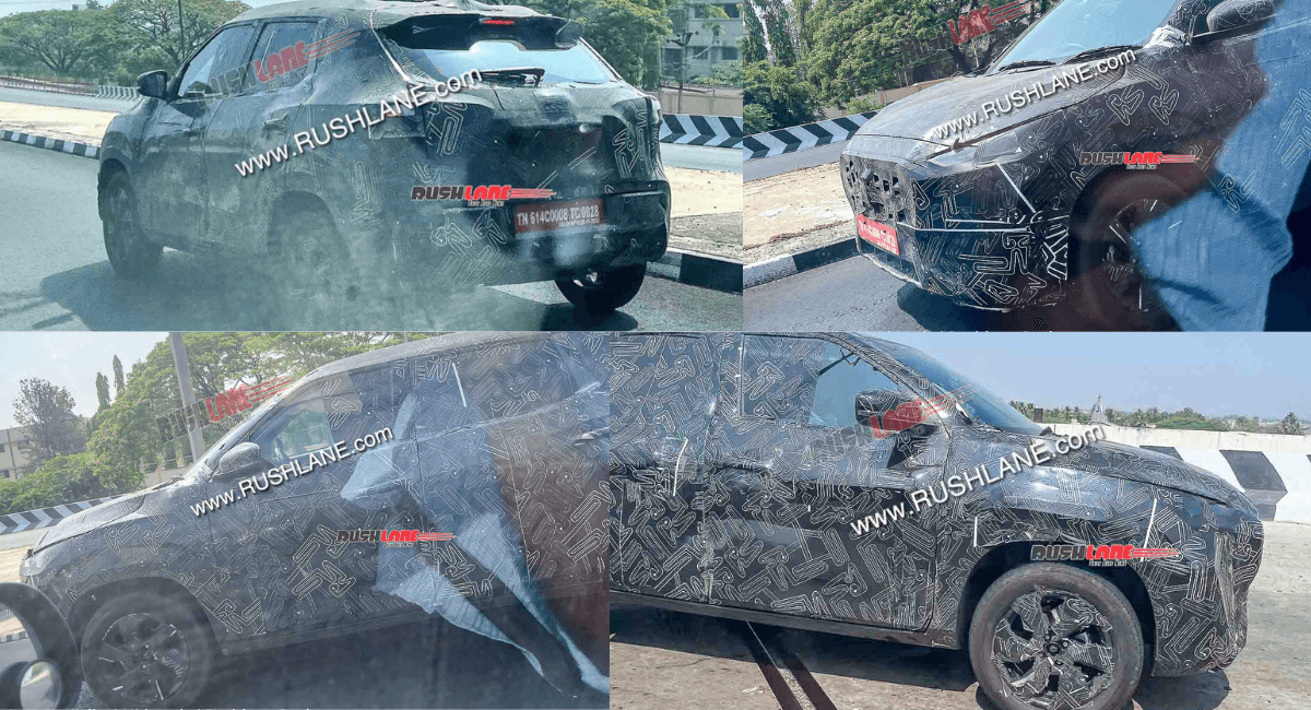 Nissan Magnite Facelift Spotted, Spy Images Reveal New Features news