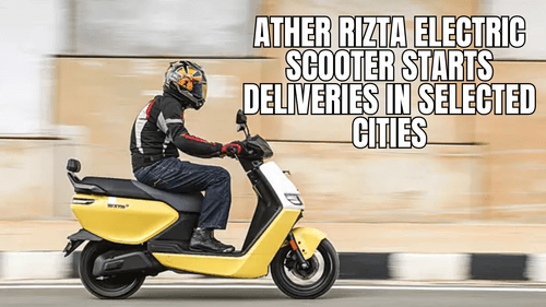 Ather Rizta Electric Scooter Starts Deliveries in Selected Cities Ather Rizta Electric Scooter Starts Deliveries in Selected Cities