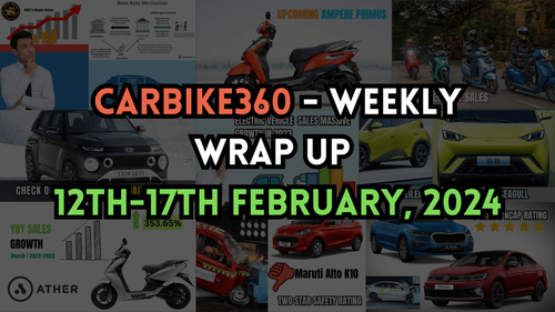 Carbike360 साप्ताहिक रैप अप (12-17 फरवरी): हीरो मावरिक लॉन्च, और बहुत कुछ Carbike360 साप्ताहिक रैप अप (12-17 फरवरी): हीरो मावरिक लॉन्च, और बहुत कुछ