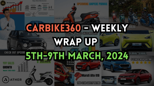 Carbike360 Weekly Wrap UP (5th-9th March) | BYD Seal Launch, Discounts and more Carbike360 Weekly Wrap UP (5th-9th March) | BYD Seal Launch, Discounts and more