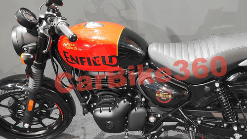 Royal Enfield Hunter 350 New Shade Showcased in Bharat Mobility Expo 350