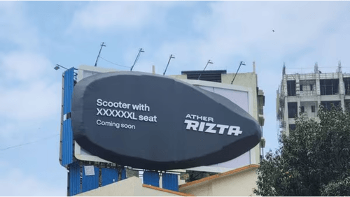 Ather's Creative Campaign Teases XXXXXL Seat with Rizta Scooter Unveiling on April 6 news
