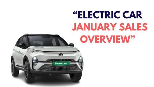 Electric Car sales in January 2024 | Tata Motors Lead