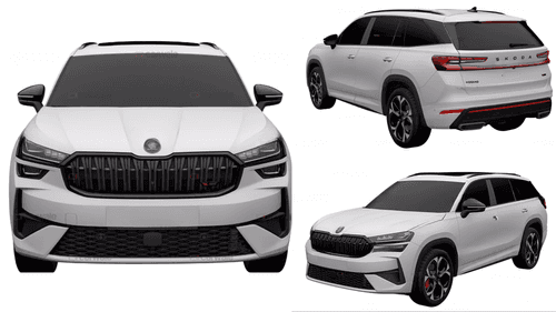 Skoda की नई जनरेशन वाली Kodiaq RS की पहली झलक हुई लीक! Skoda की नई जनरेशन वाली Kodiaq RS की पहली झलक हुई लीक!