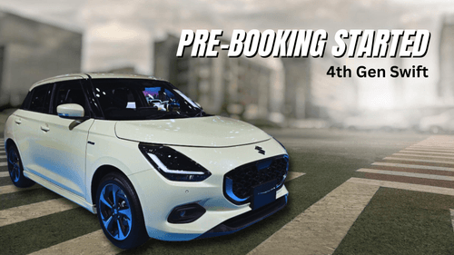 Next-Gen Maruti Swift: Pre-Bookings Open at ₹ 11,000 Next-Gen Maruti Swift: Pre-Bookings Open at ₹ 11,000